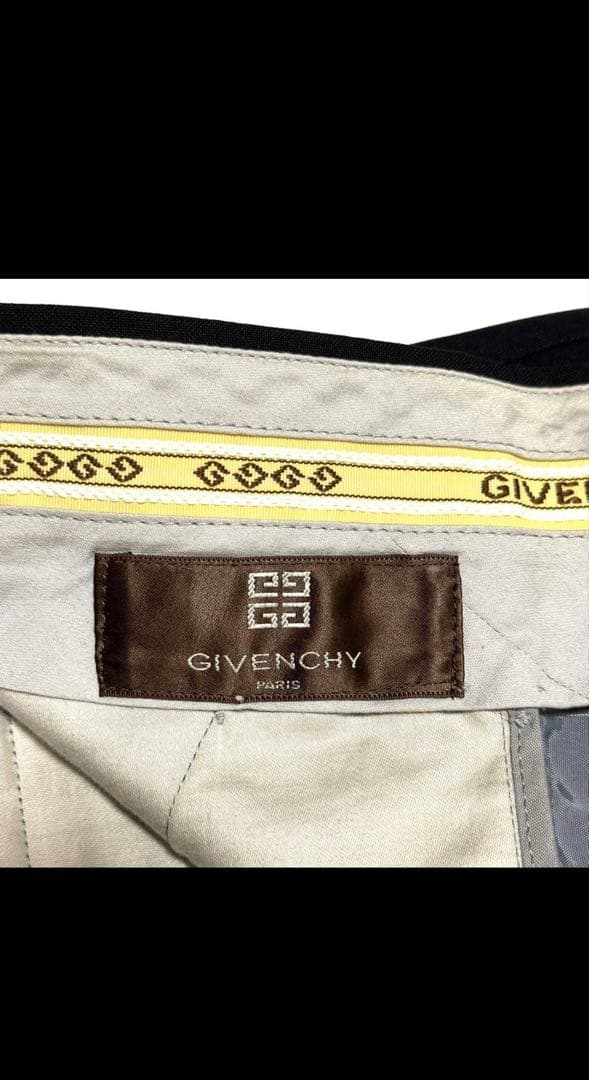 メ*0様 90s GIVENCHY ウールモヘヤ スラックス ジバンシー