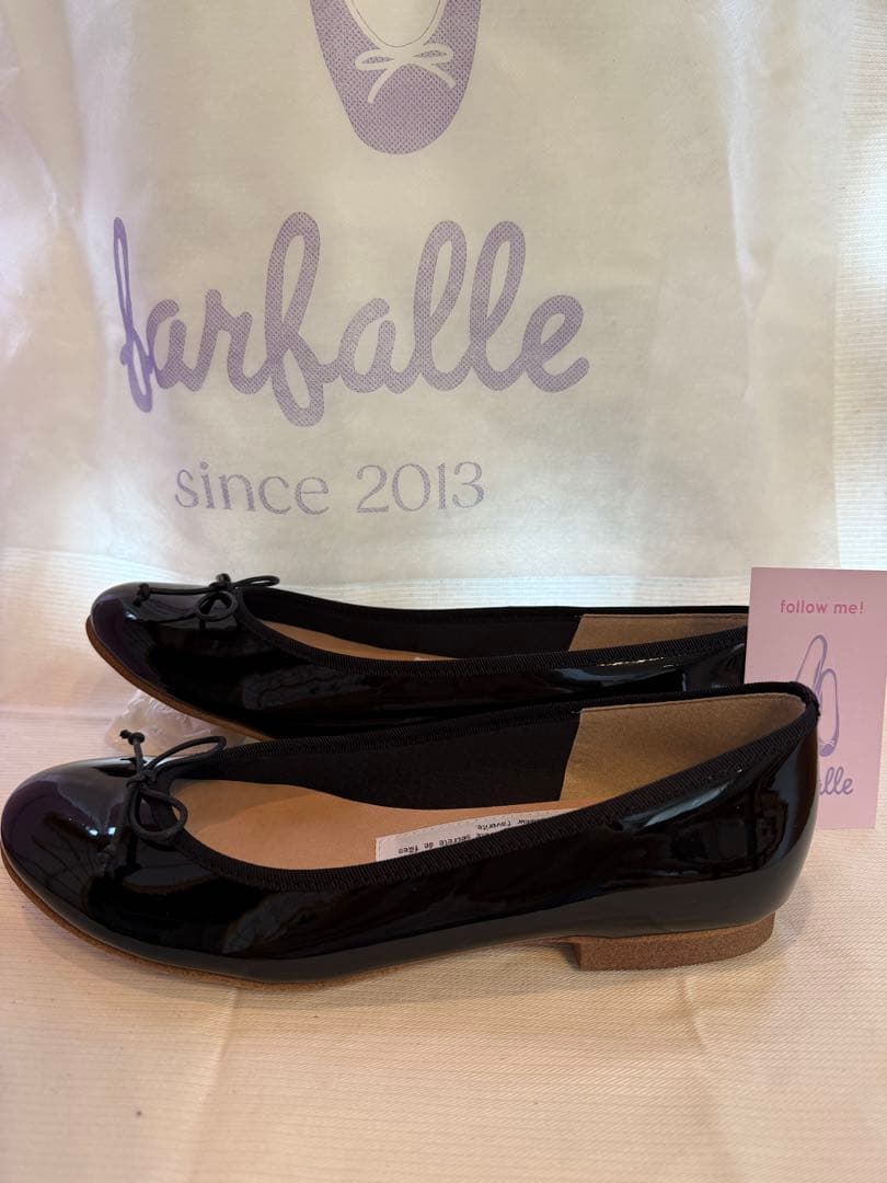 ✨美品✨barballe ファルファーレ エナメル パンプス 23cm