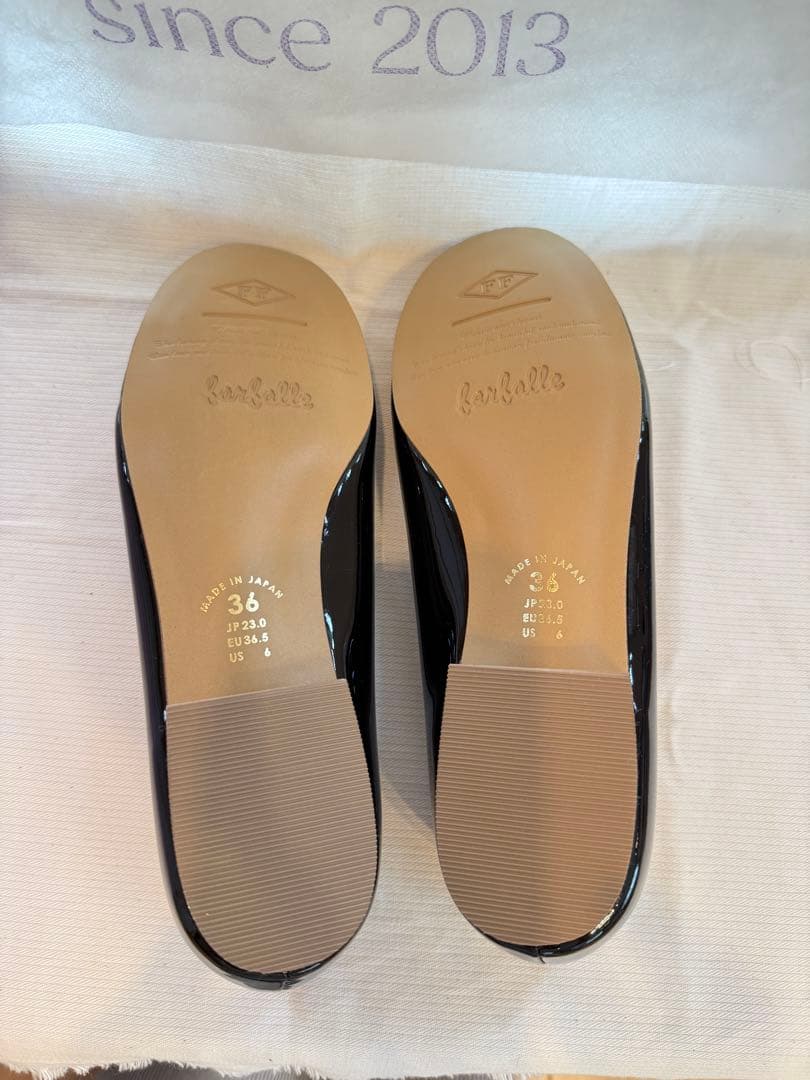 ✨美品✨barballe ファルファーレ エナメル パンプス 23cm