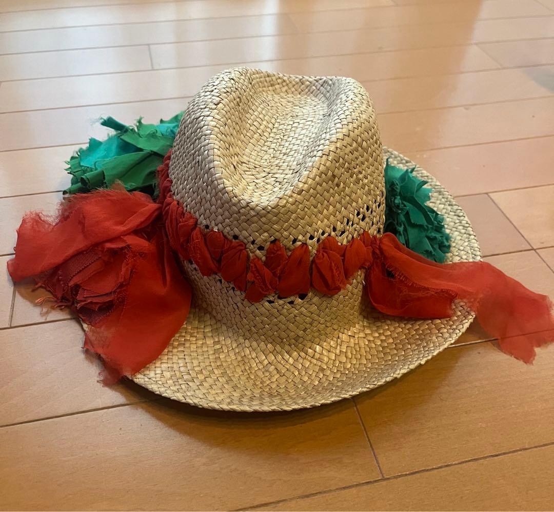 専用　超稀少✨LANVINストローハット麦わら帽子