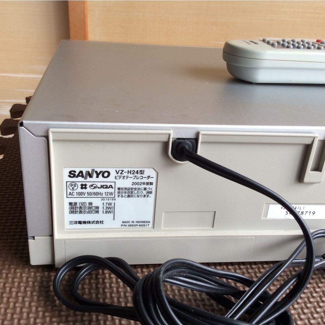 サンヨーVIDEO CASSETTE RECORDER VZ-H24 (美品)
