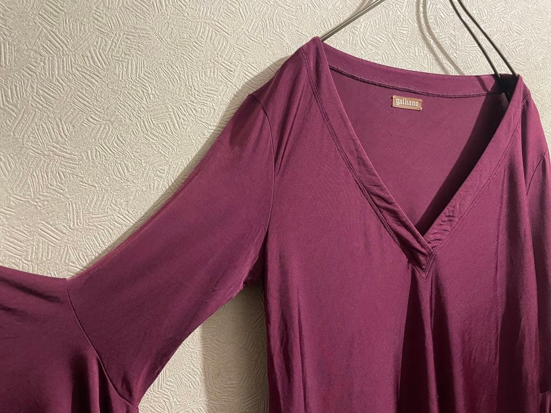 イタリア製 John Galliano サーキュラー カフス カットソー