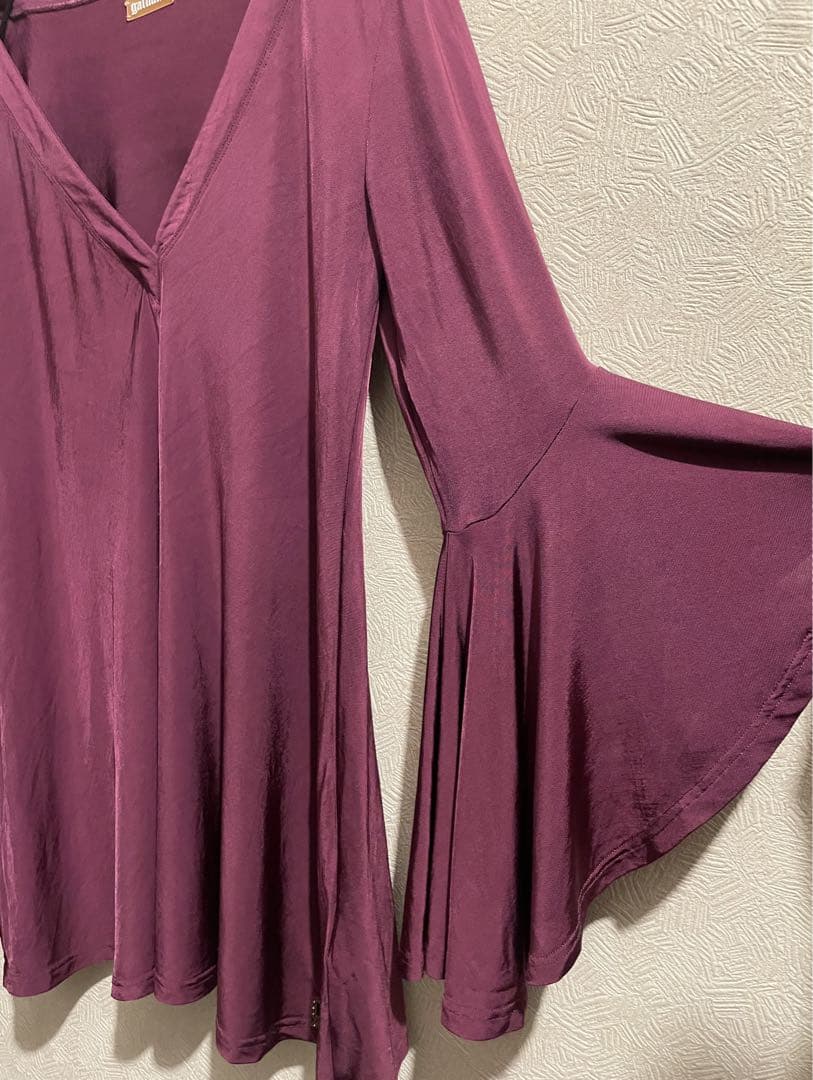 イタリア製 John Galliano サーキュラー カフス カットソー