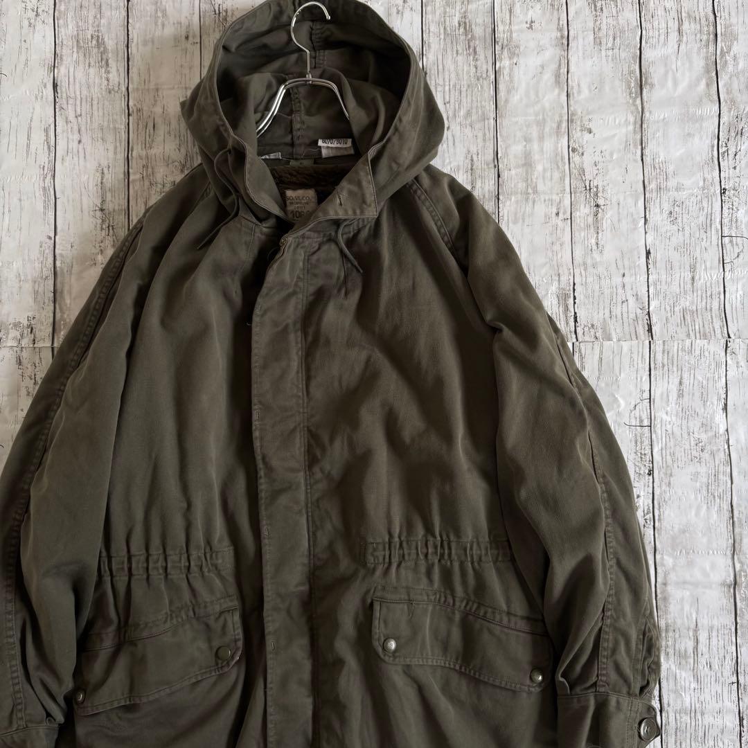 80s フランス軍 M64 フィールドパーカーモッズコート ライナー付 108C