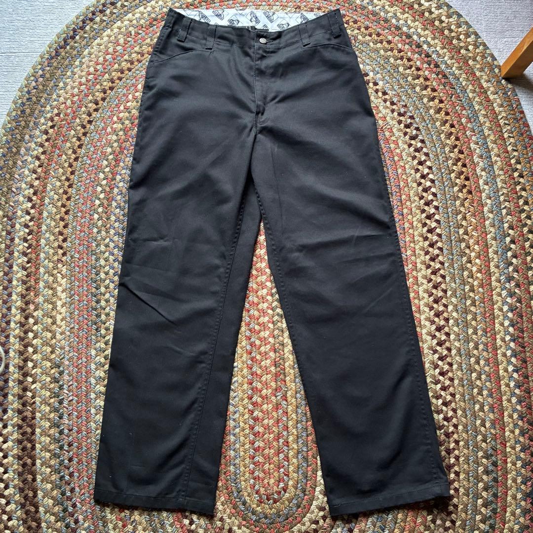 90sビンテージベンデイビス フリスコジーンズワークパンツUSA黒ブラックベンズ