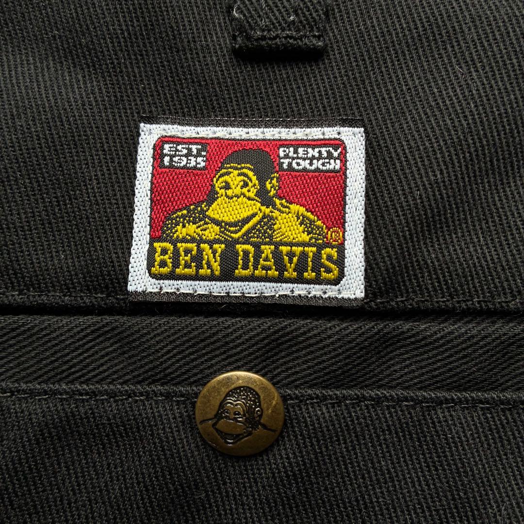 90sビンテージベンデイビス フリスコジーンズワークパンツUSA黒ブラックベンズ