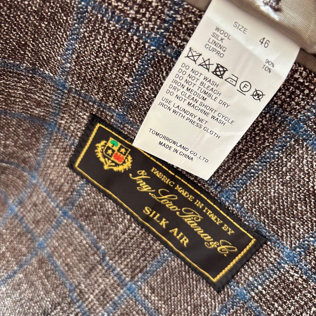 トゥモローランド テーラードジャケット　ロロピアーナ