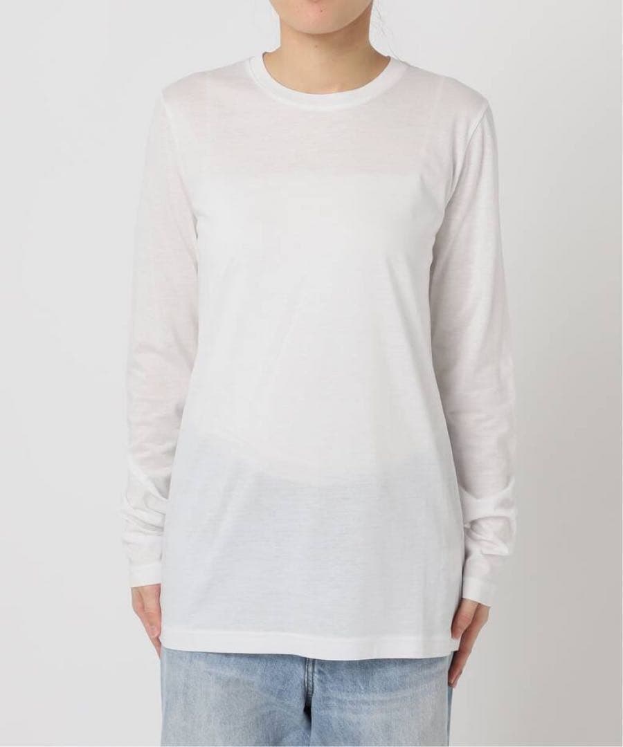 Plage loose fit nuance long Tシャツ