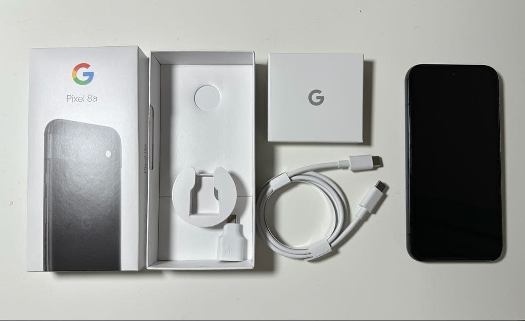 pixel8a ほぼ新品(保護ガラスフィルム付)