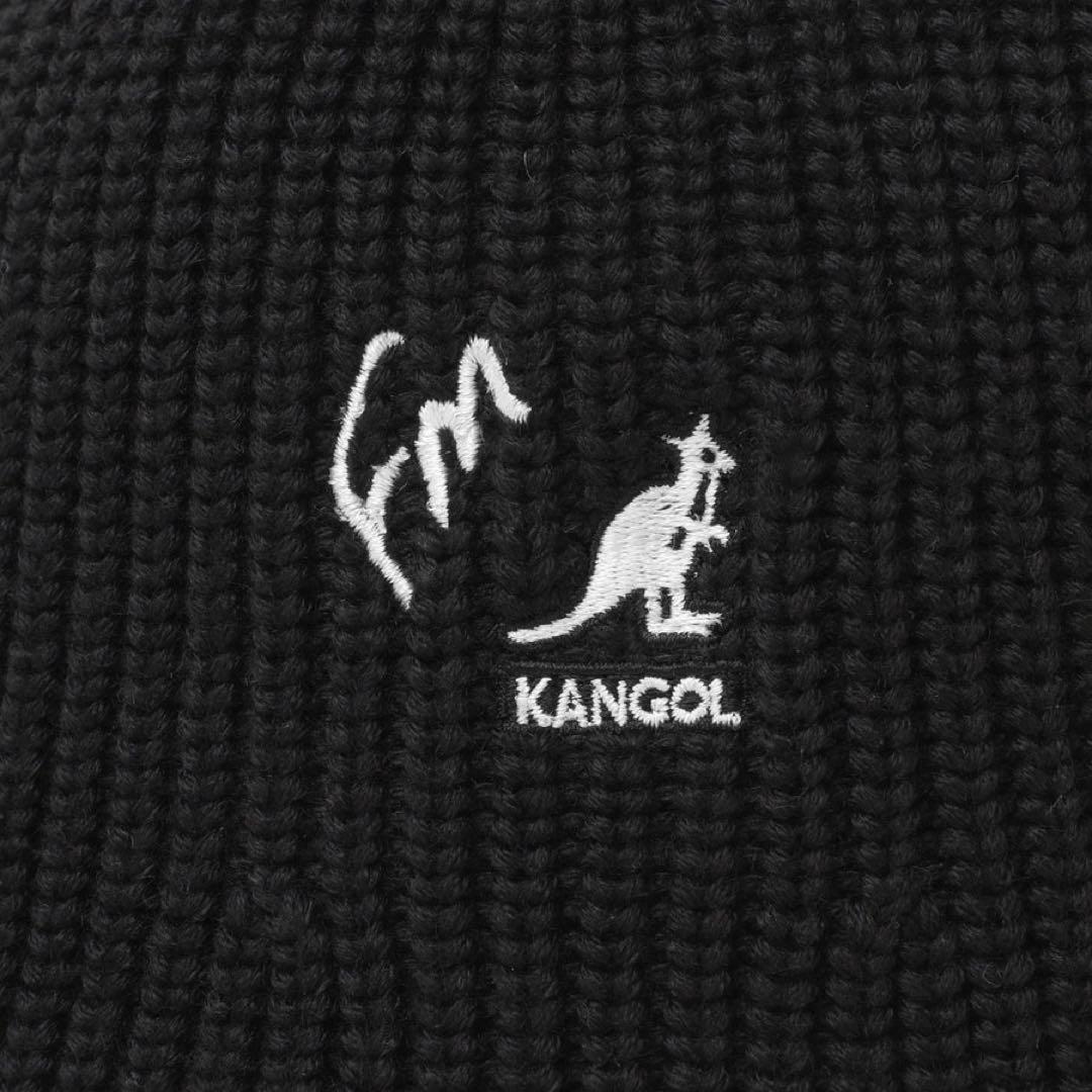 べべGADORO × KANGOL コラボニットバケットハット FMA 黒