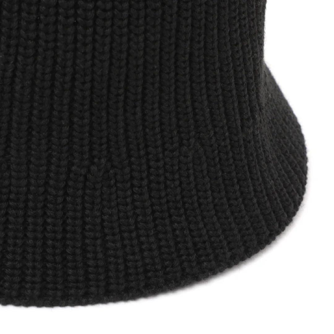 べべGADORO × KANGOL コラボニットバケットハット FMA 黒