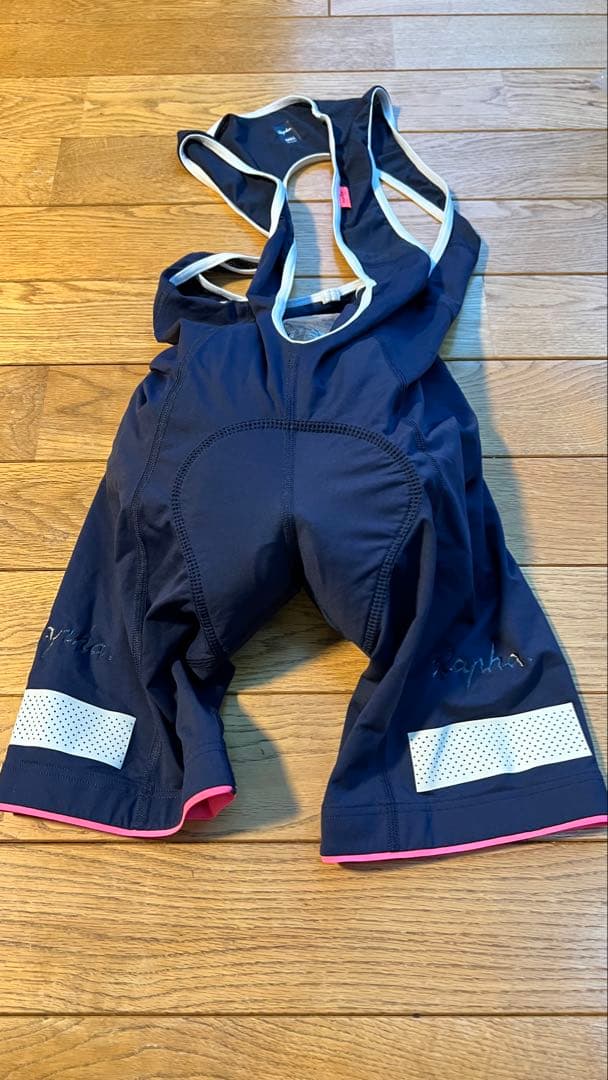 rapha ブルベ ビブ ネイビー 美品