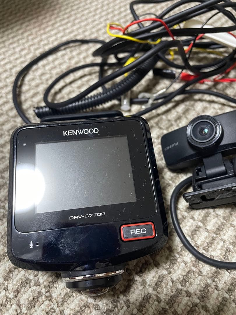 ドラレコ　ケンウッド前後360度