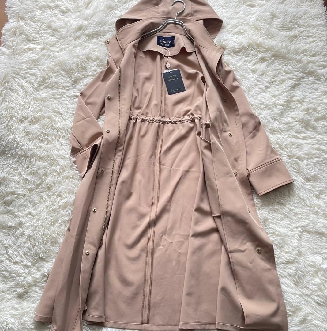 【新品タグ付】ジャスグリッティー　コート　モッズコート　フード取り外し　ブルゾン