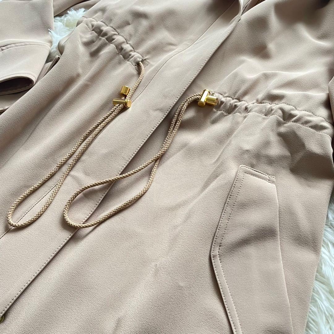 【新品タグ付】ジャスグリッティー　コート　モッズコート　フード取り外し　ブルゾン