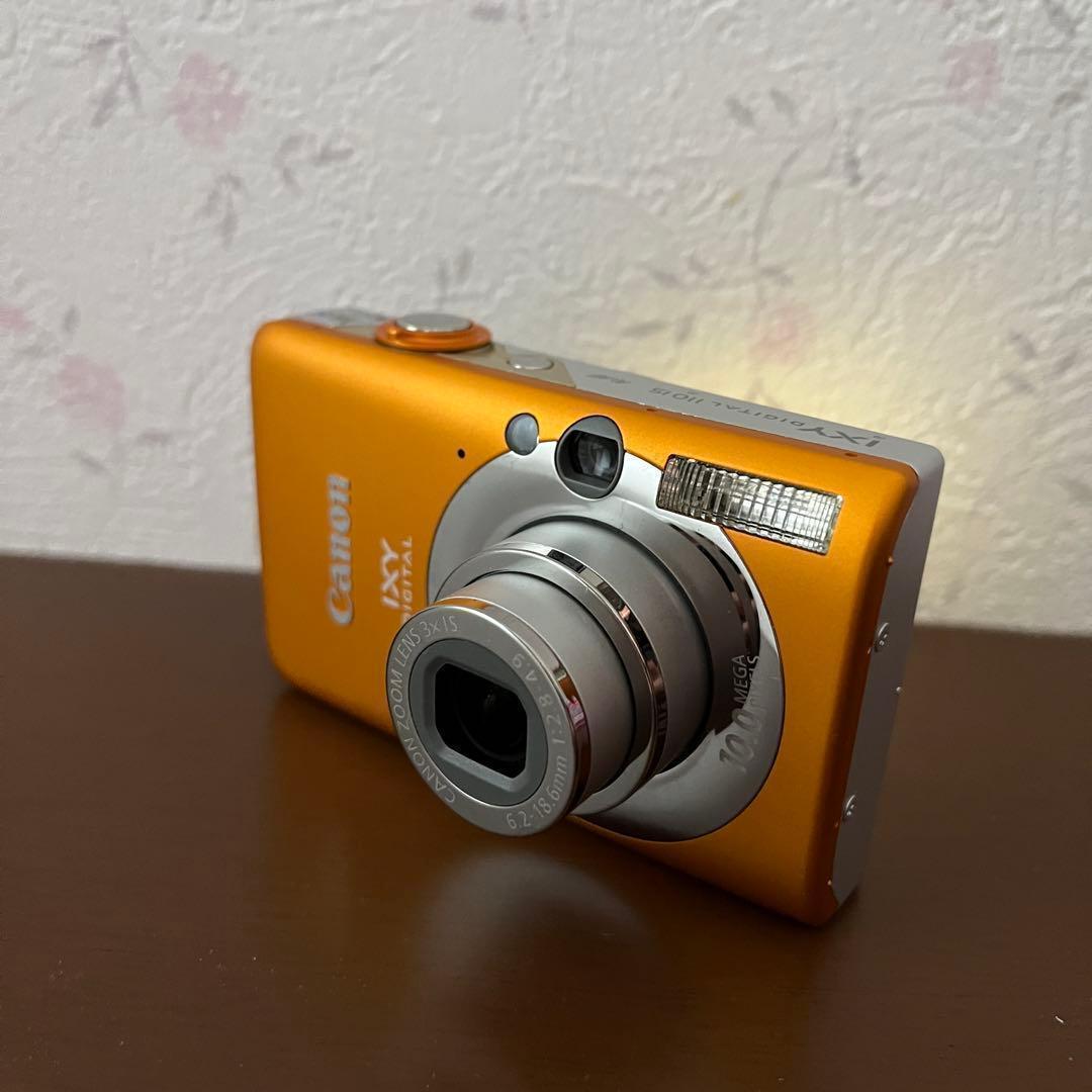 Canon IXY Digital 110 IS オレンジ　デジカメ　キャノン