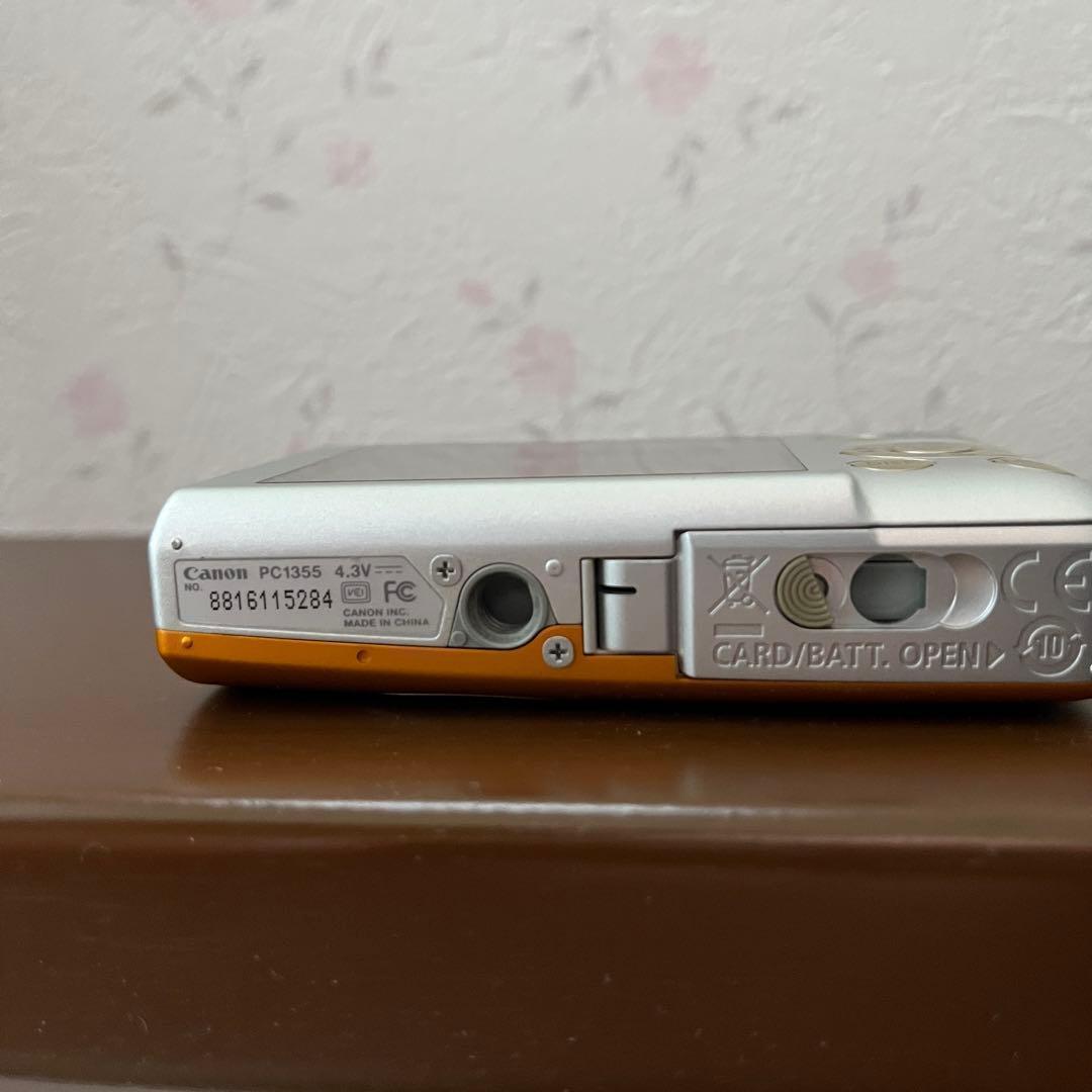 Canon IXY Digital 110 IS オレンジ　デジカメ　キャノン