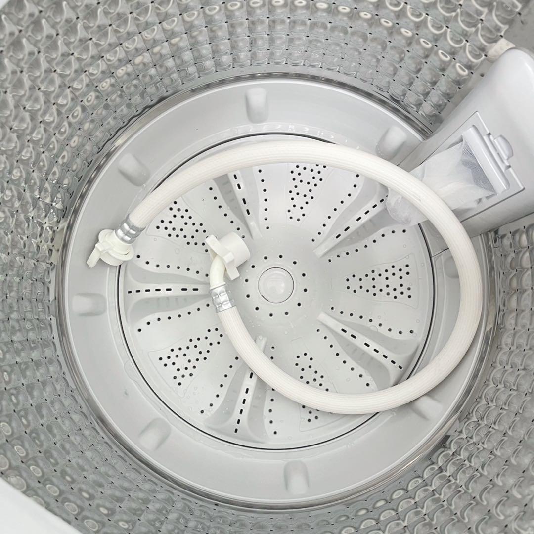 12取付無料！完動品！高性能スタイリッシュ洗濯機AQUAシルバー大きめ冷蔵庫！