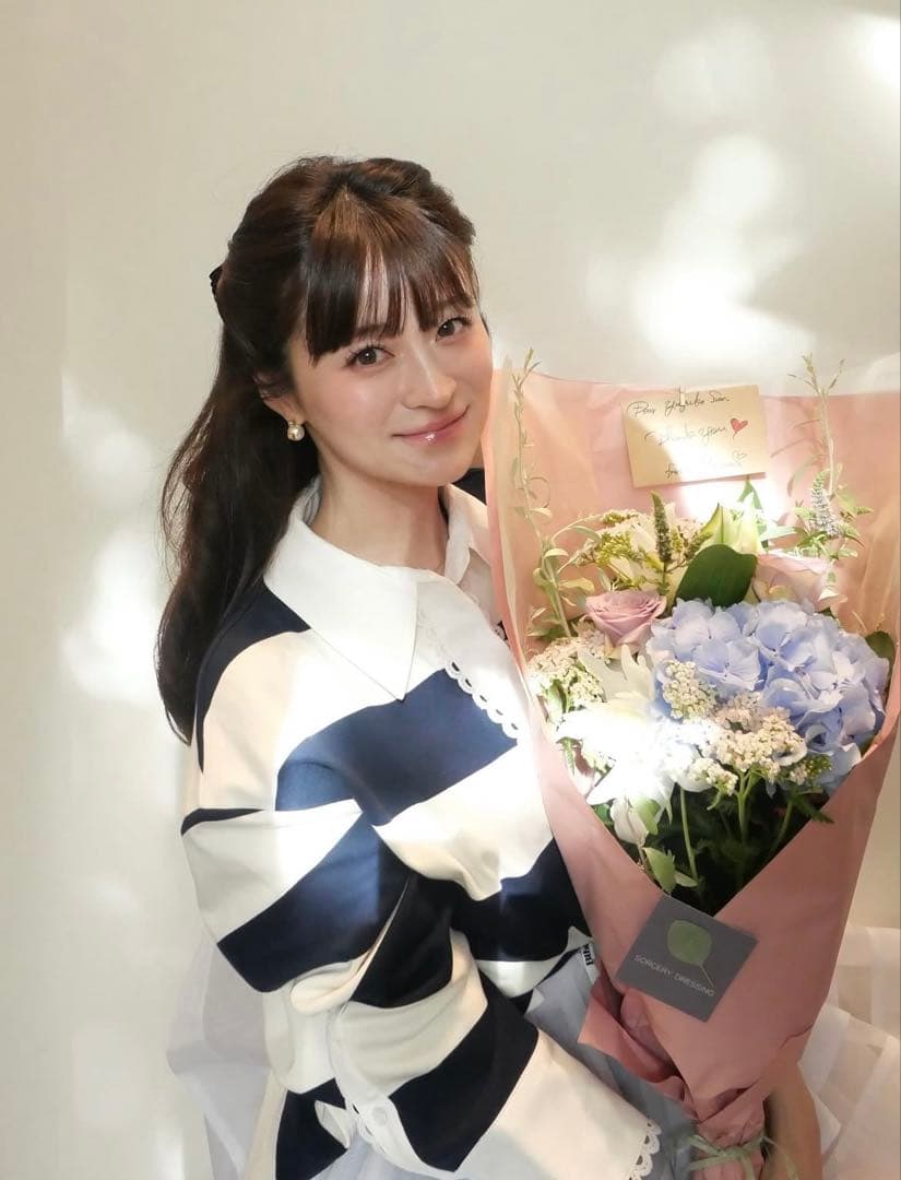 【新品未使用】Bibiy. ボーダー柄長袖トップス ラガーシャツ