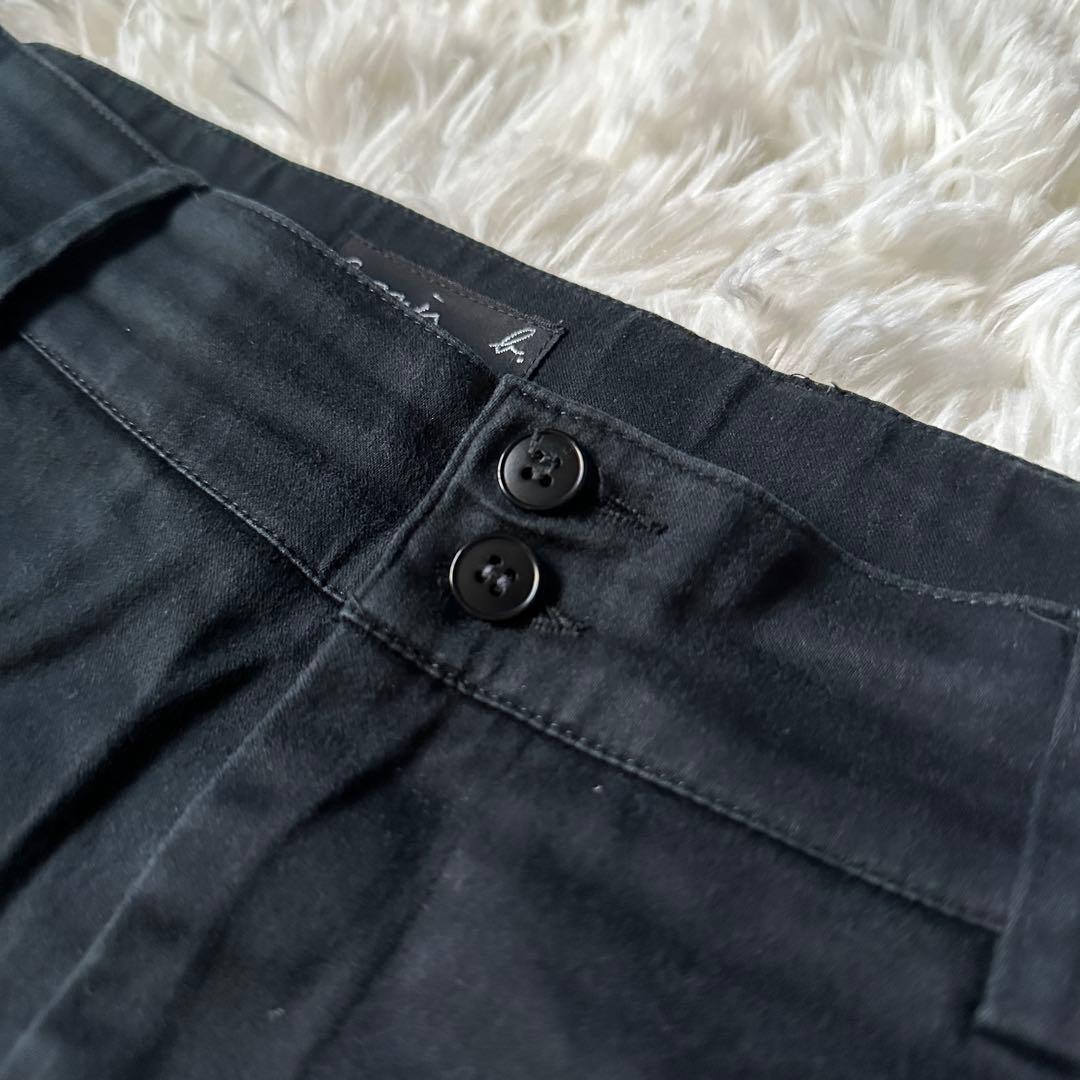 agnes b. homme スラックス ブラック フランス製 M〜L相当