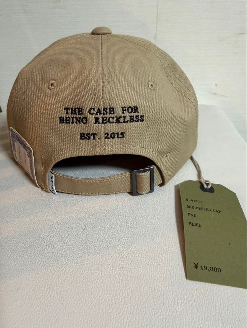 Ｋ*様 THE H.W. DOG&CO. 刺繍ロゴ キャップ ベージュ×ブラック