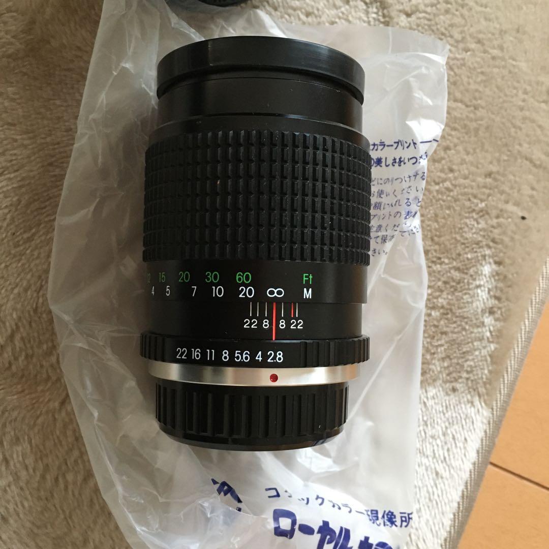 RICOH XR500、COSINA 135ミリ1:2.8 セット
