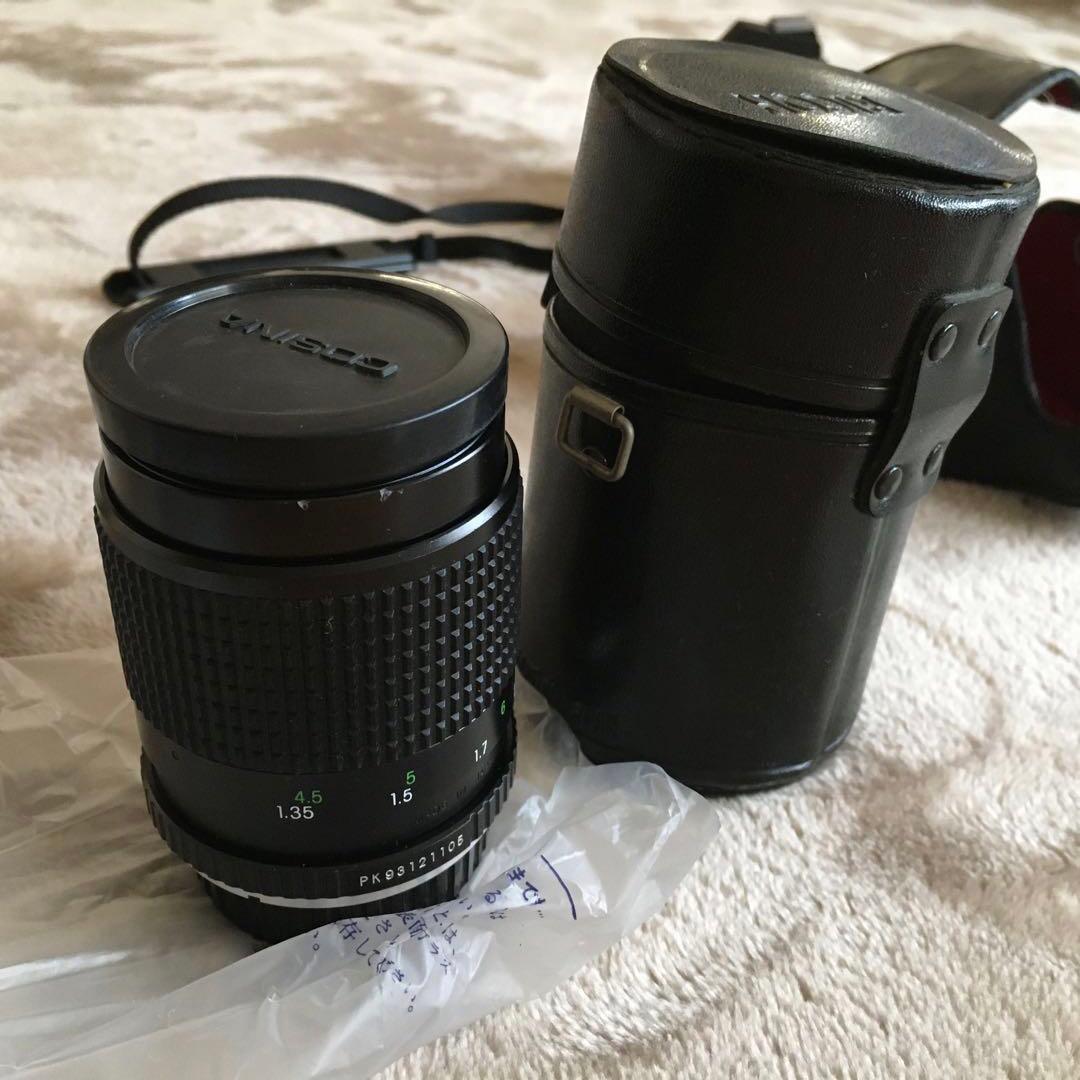 RICOH XR500、COSINA 135ミリ1:2.8 セット