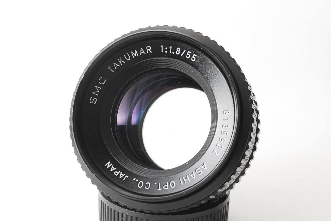 【返品、動作保証】ペンタックス SMC TAKUMAR 55mm F/1.8