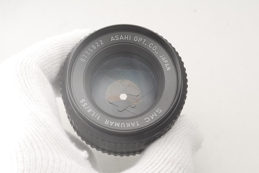 【返品、動作保証】ペンタックス SMC TAKUMAR 55mm F/1.8