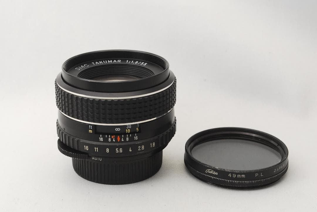 【返品、動作保証】ペンタックス SMC TAKUMAR 55mm F/1.8