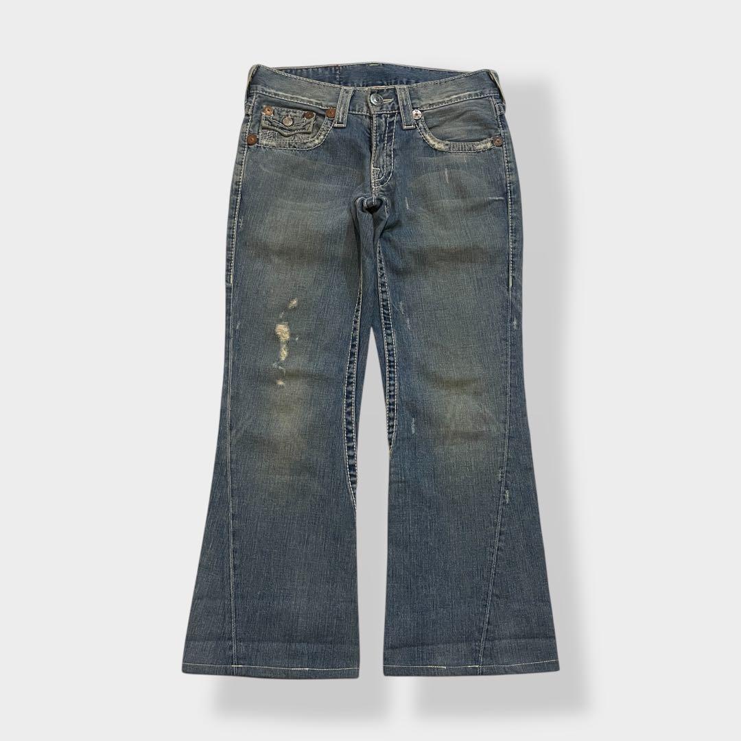 00’s《TRUE RELIGION》トュルーレ　デニム　フレア　IO着用　30