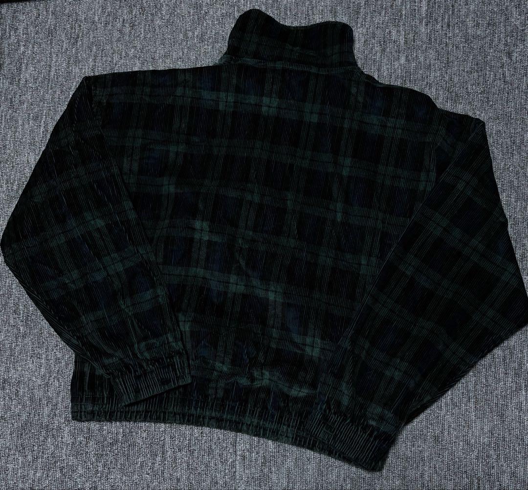 adidas IX1054 コーデュロイ タータン ハーフジップトップ　ブルゾン