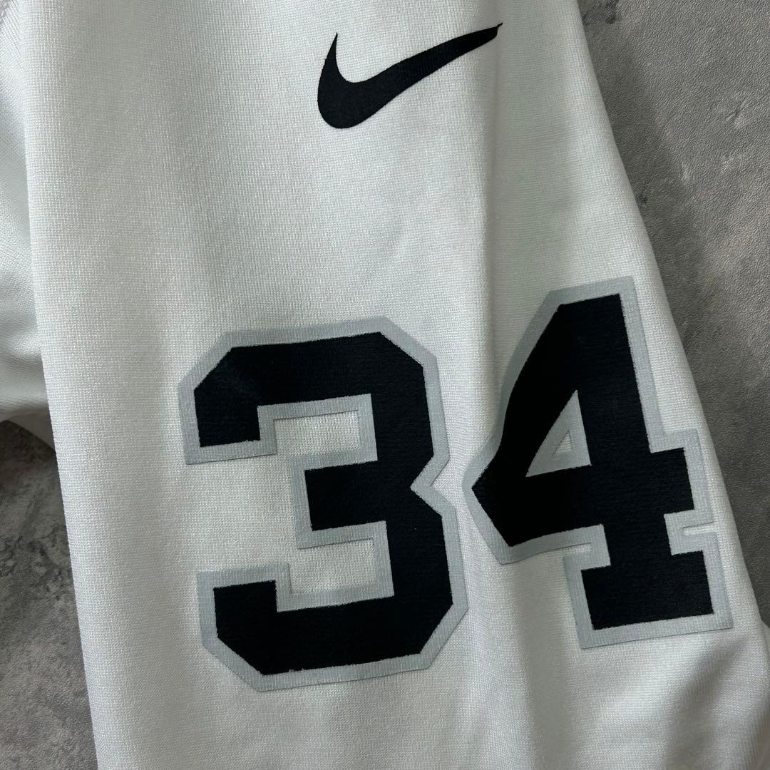 希少 NIKE NFL レイダース ボージャクソン ゲームシャツ 白