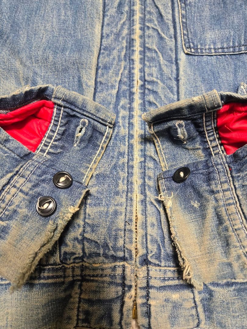 70s’ Lee 191-LB vintage US古着 縦落 デニムジャケット