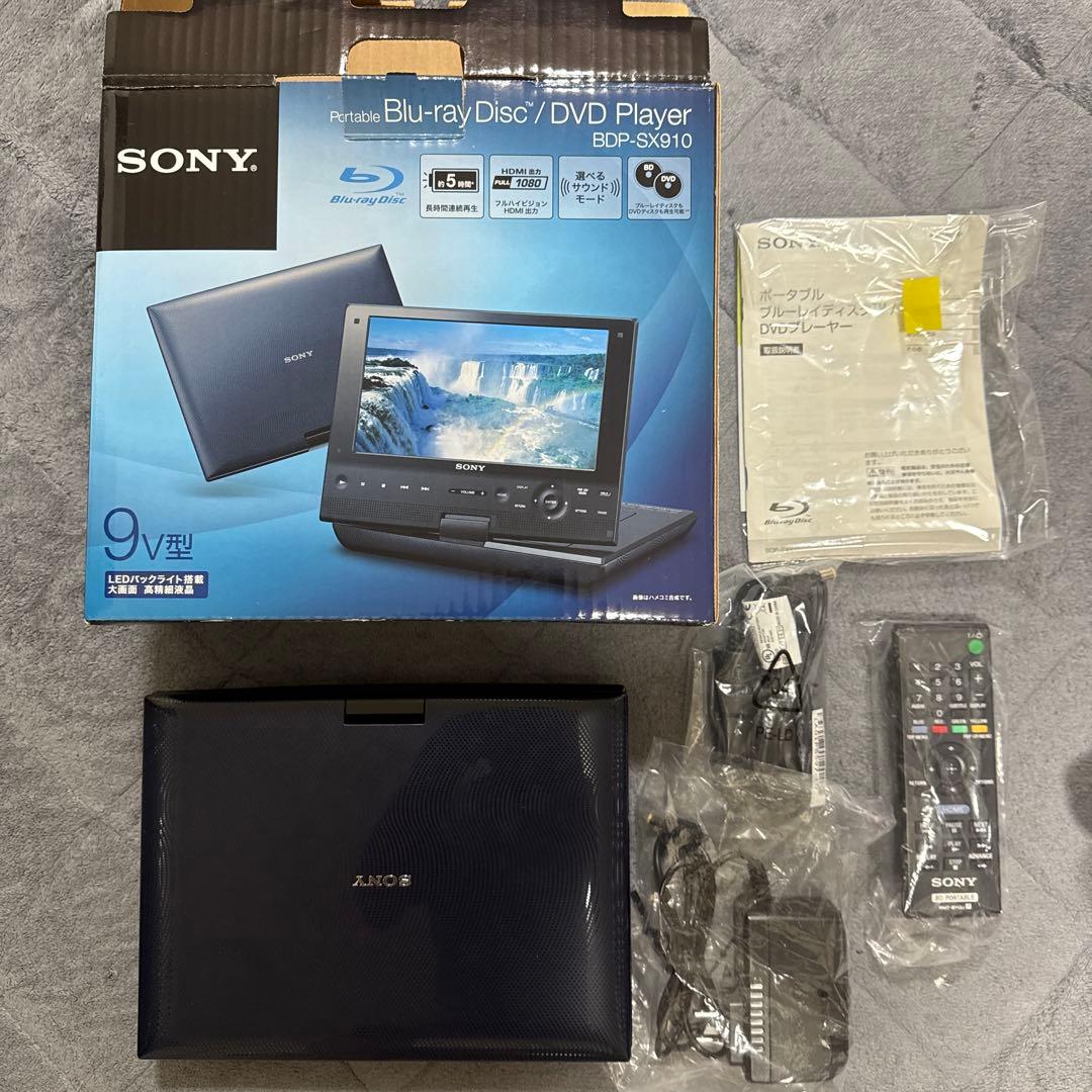 【美品】Blu-rayプレイヤー SONY BDP-SX910
