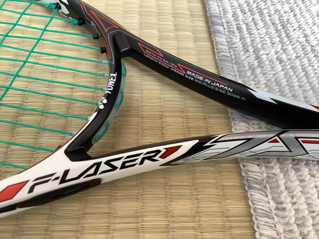 軟式テニス　ヨネックスジオブレイク50VS・Fレーザー７S　ボール12個