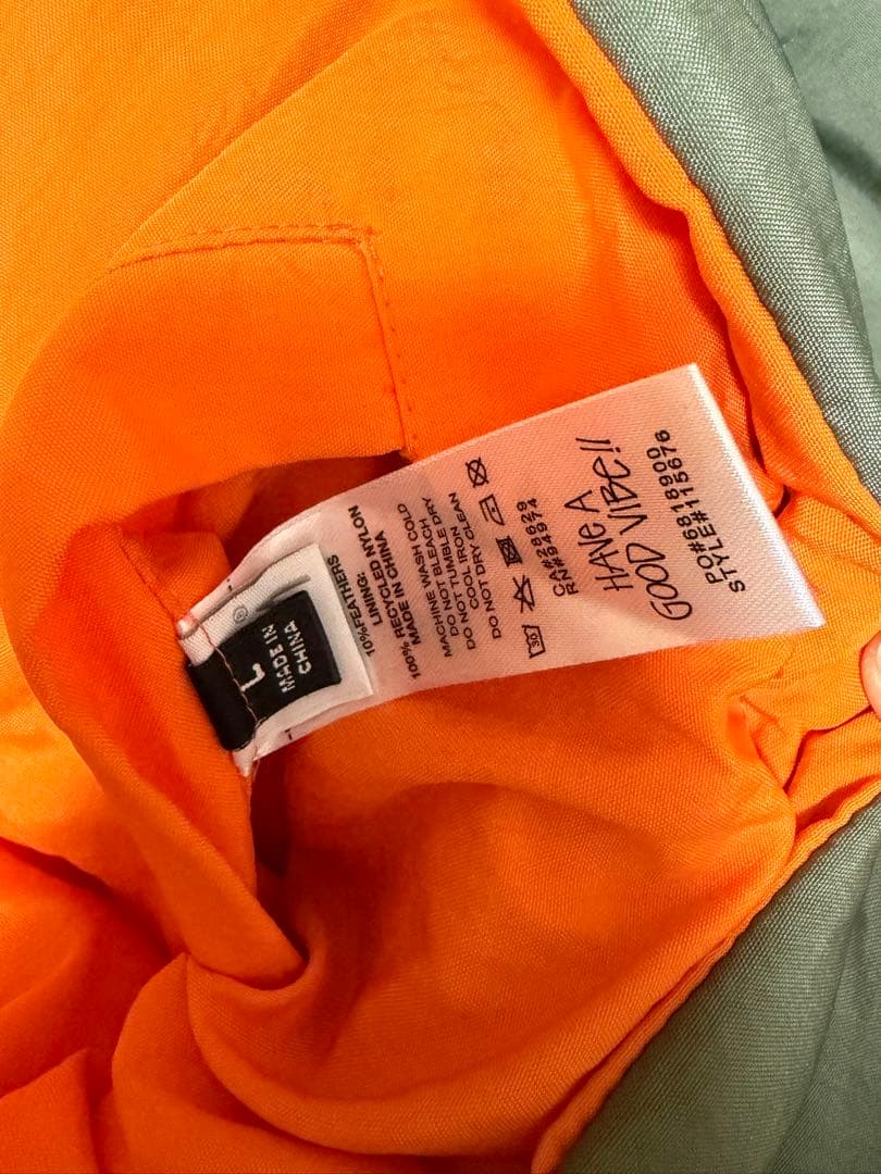 トップス Stussy REVERSIBLE DOWN WORKGEAR VEST