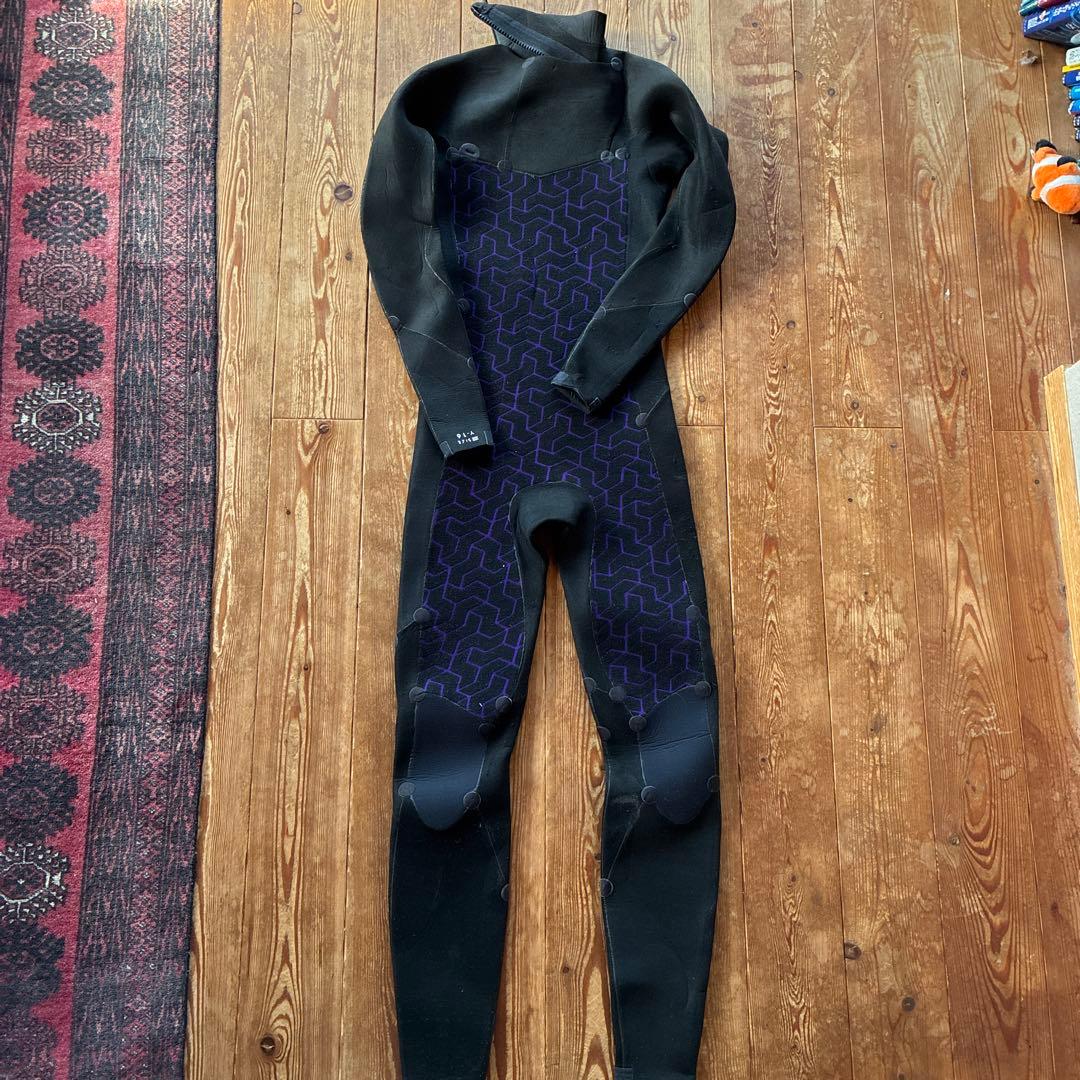 中高生ビラボンウェットフルスーツセミドライ4x3mmユース16美品165値下げ