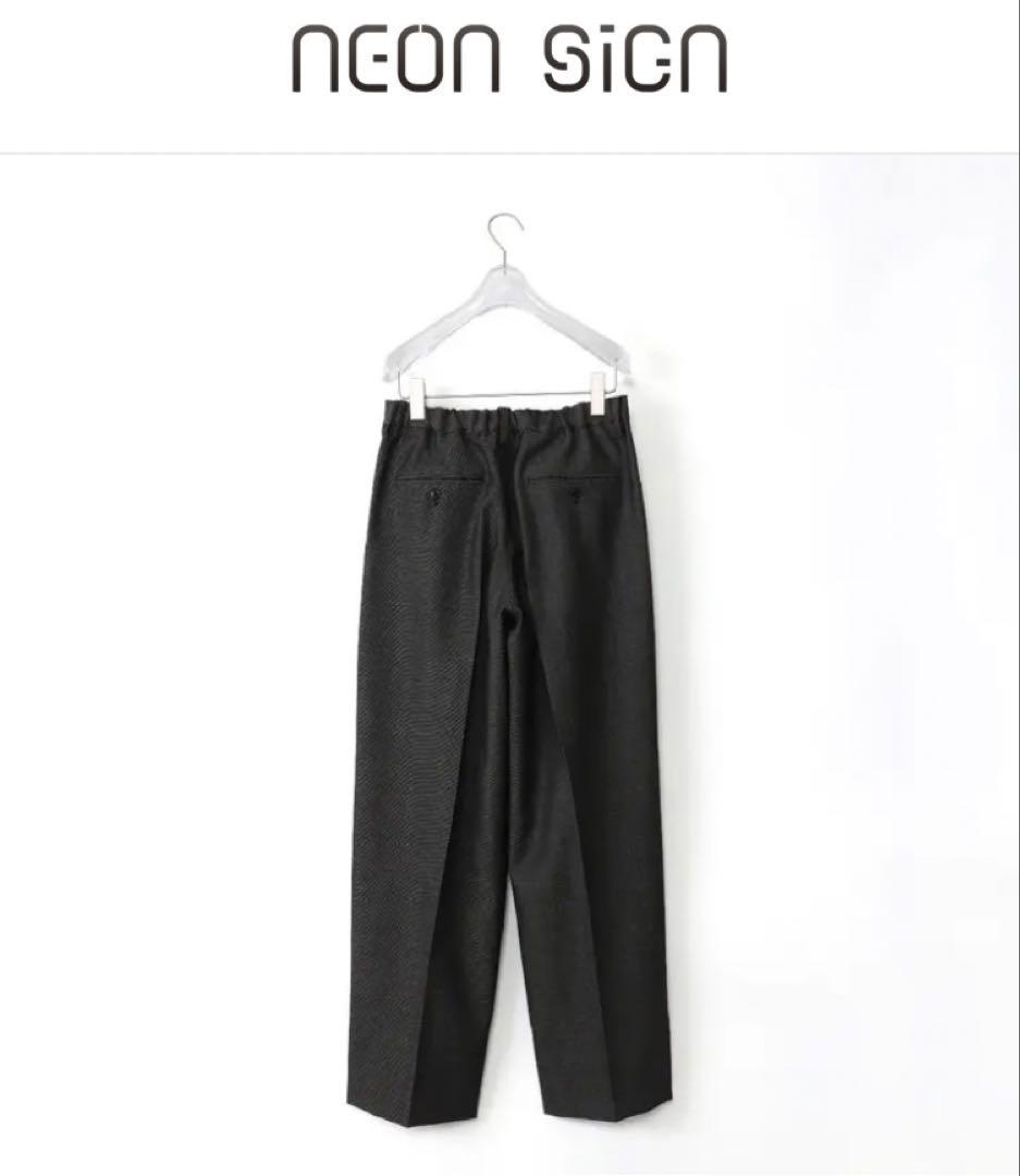 NEONSIGN ネオンサイン Wide Denim Slacks