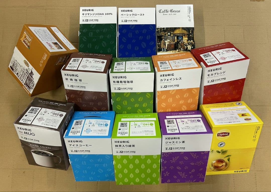 お買い得商品～キューリグ Kカップ KEURIG K-CUP 選べる8箱セット