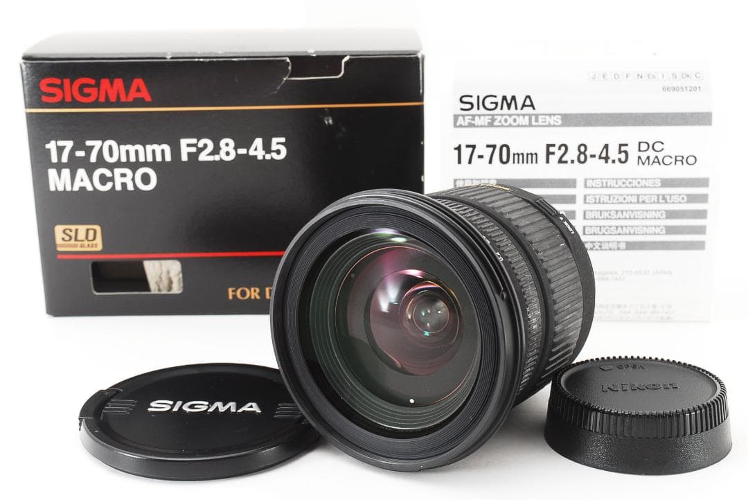 SIGMA 17-70mm F2.8-4.5 MACRO DC ニコン シグマ