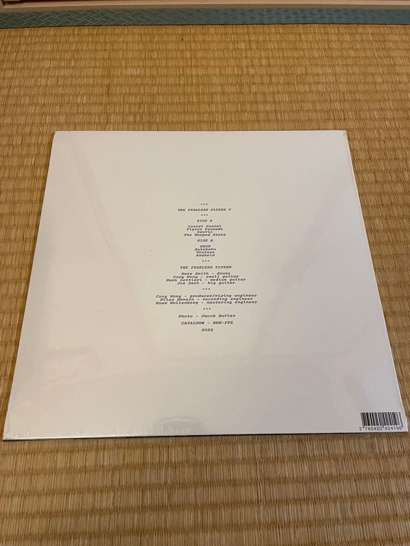 The Fearless Flyers V レコード vulfpeck