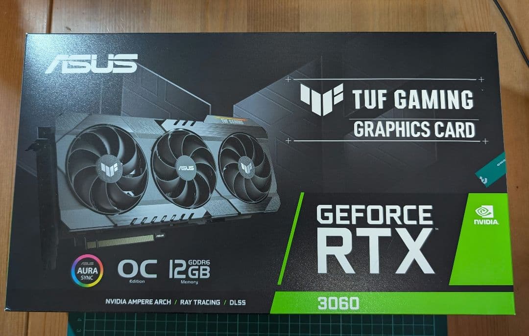 グラフィックボード・グラボ・ビデオカード ASUS TUF GAMING Geforce RTX 3060 12GB OC