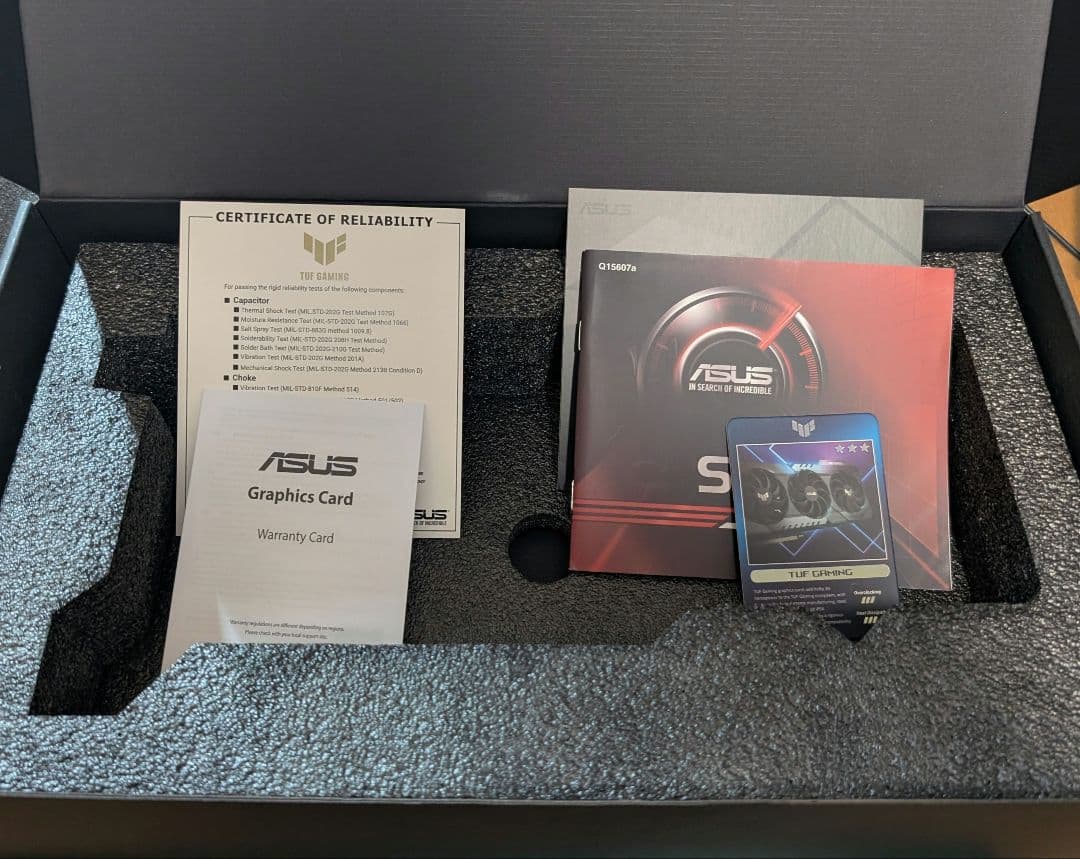 グラフィックボード・グラボ・ビデオカード ASUS TUF GAMING Geforce RTX 3060 12GB OC