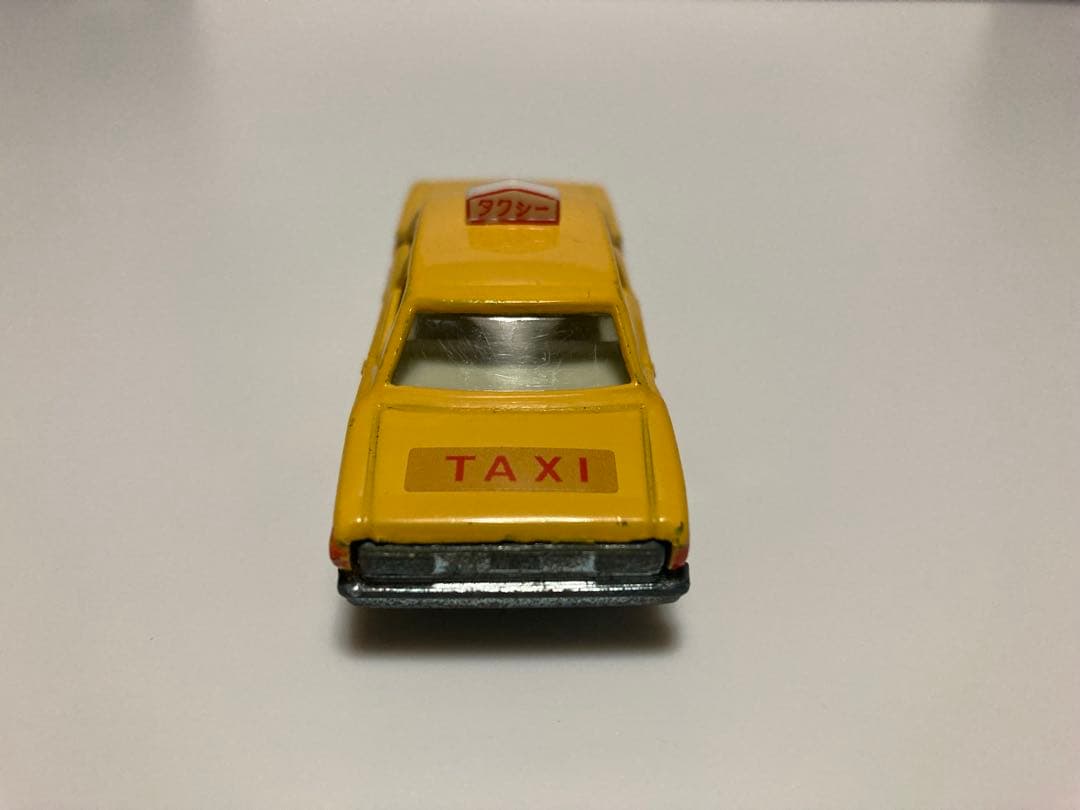 トミカ　日本製　クラウン　タクシー　1Aホイール　色指定箱　当時物