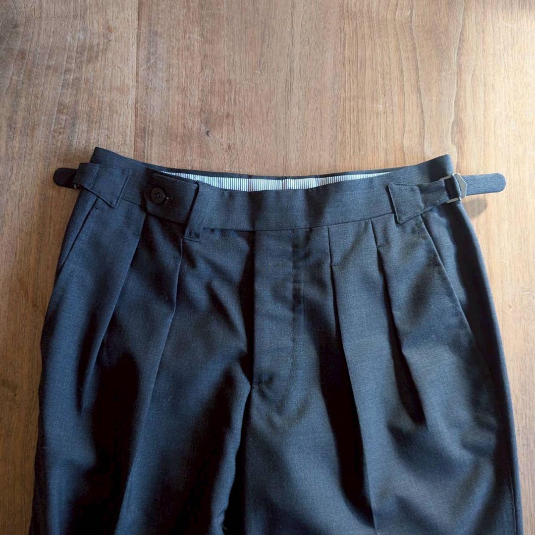 極美品 別注 IGARASHI TROUSERS サイドアジャスター スラックス
