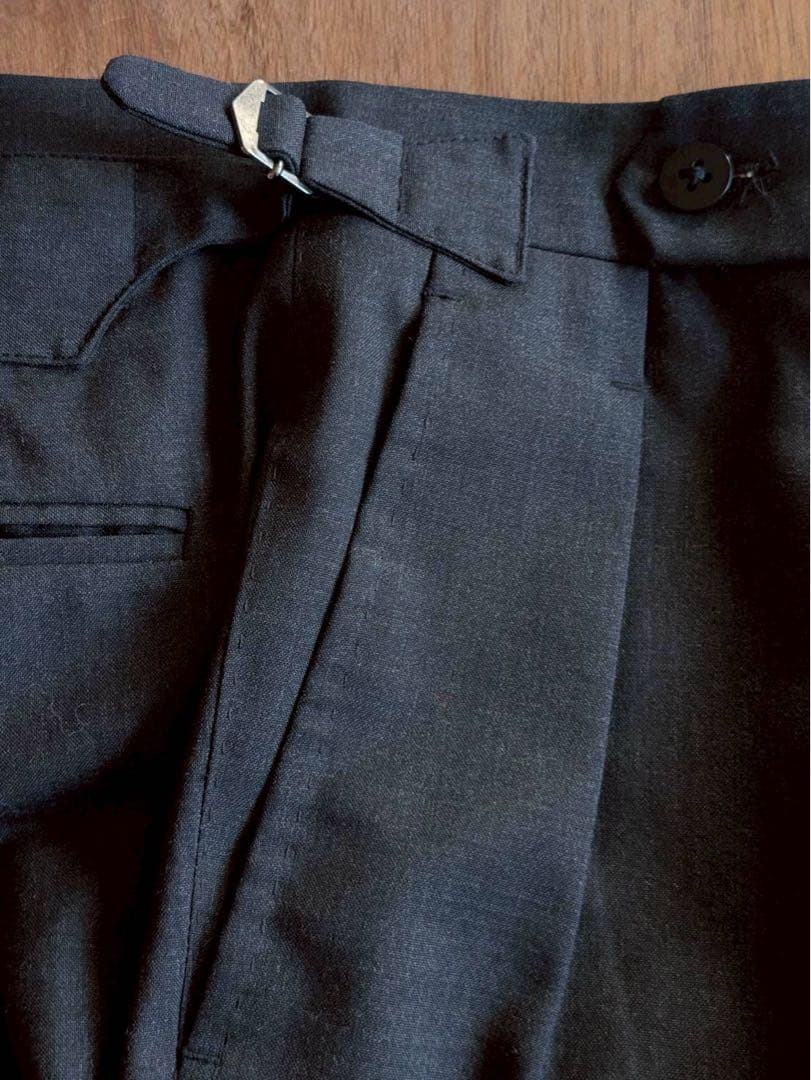 極美品 別注 IGARASHI TROUSERS サイドアジャスター スラックス