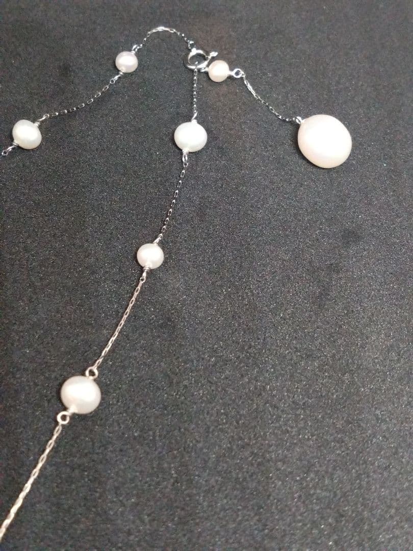 GSTV PT850無核淡水真珠デザインネックレス 約50cm