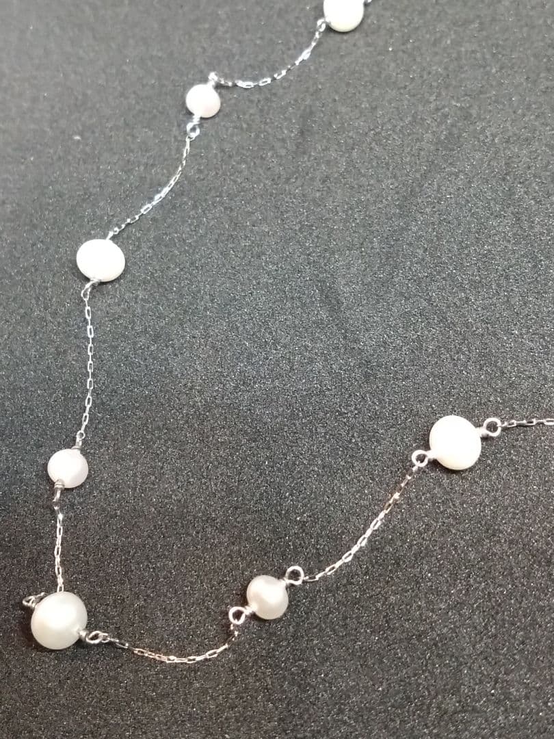 GSTV PT850無核淡水真珠デザインネックレス 約50cm