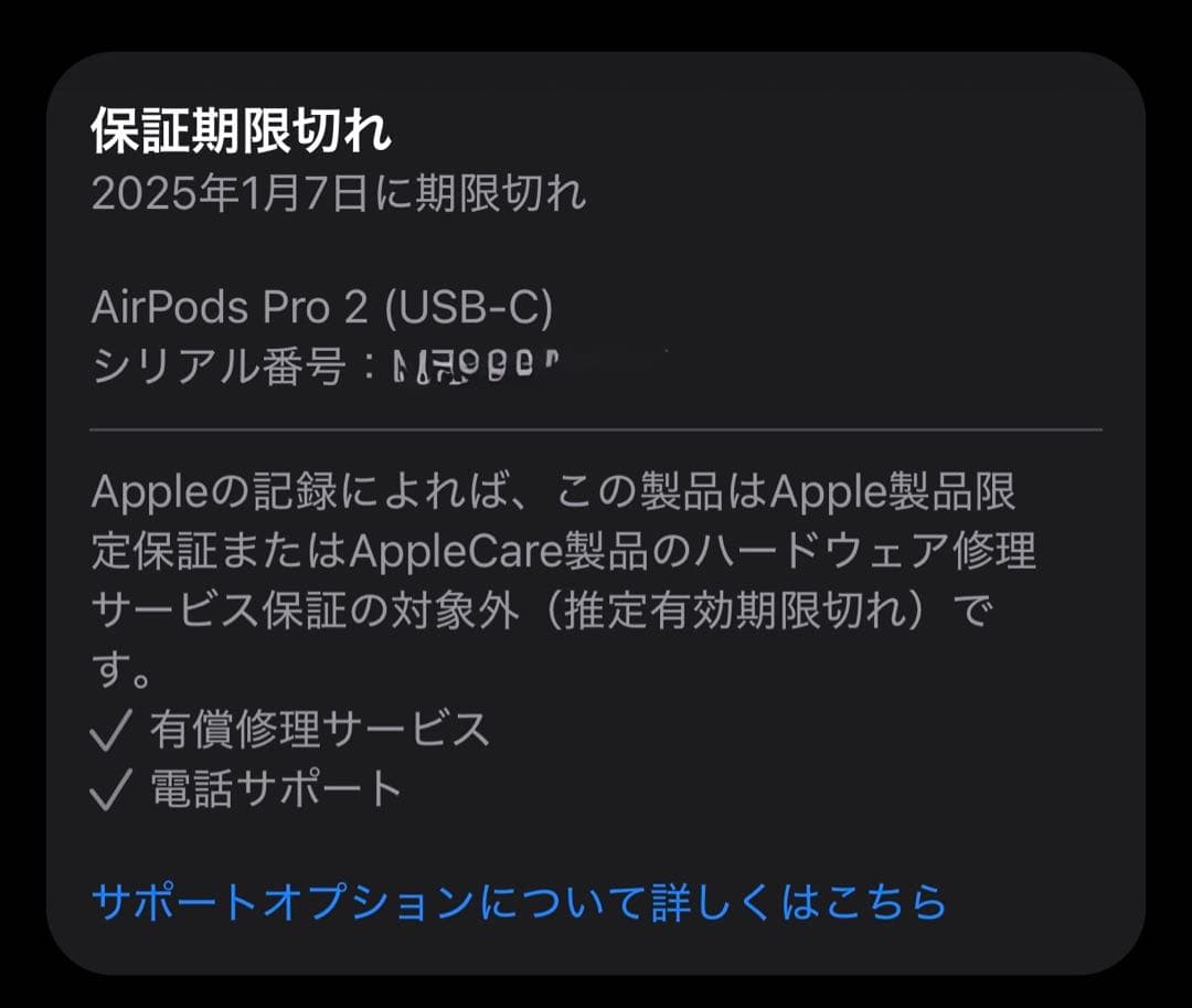 AirPods Pro 第2世代 MTJV3J/A USB-C保護ケース付
